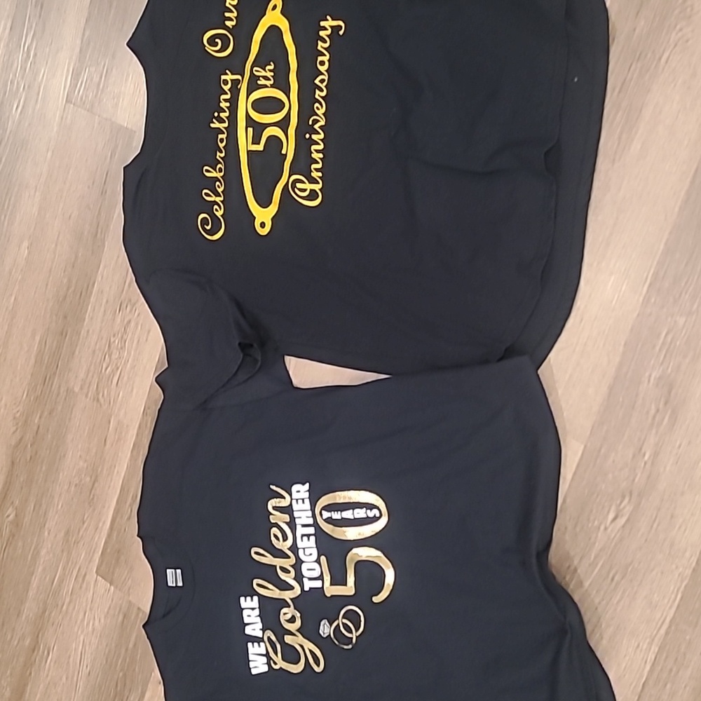 FREE WITH PURCHASE 50th Wedding T shirt Bundle